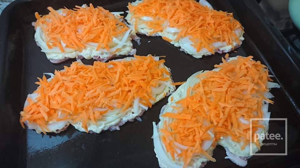 Отбивная из свинины под картофельным дранником - Шаг 4