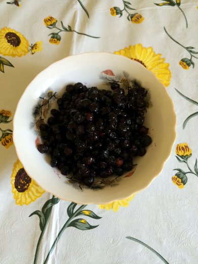 Черничные капкейки - Шаг 1