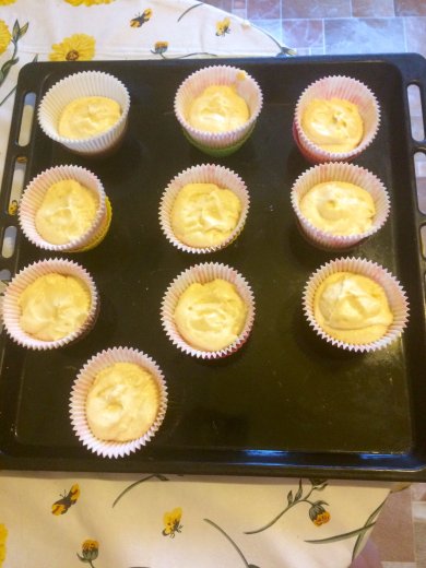 Черничные капкейки - Шаг 14