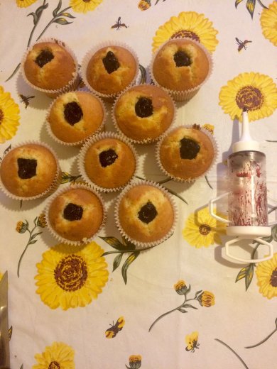 Черничные капкейки - Шаг 17