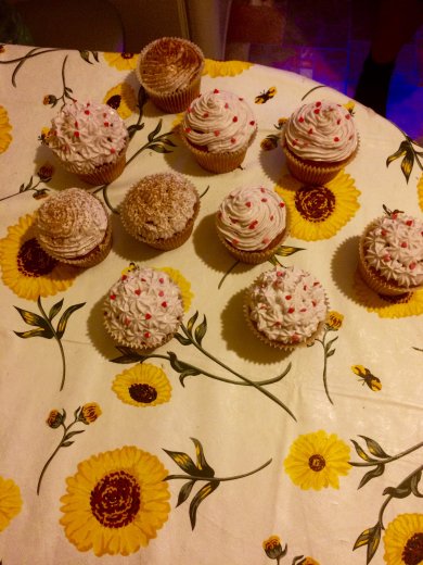 Черничные капкейки - Шаг 18