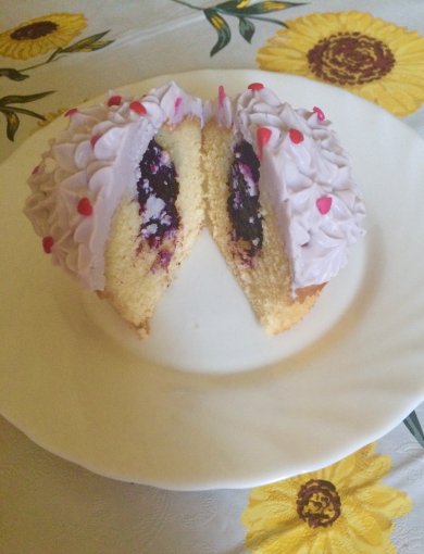 Черничные капкейки - Шаг 19