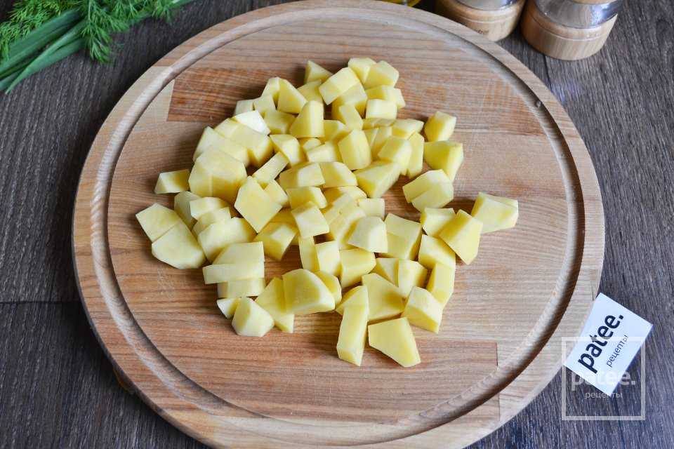 Суп с белыми грибами - Шаг 7