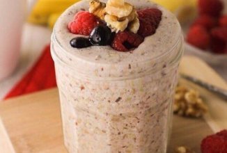 Гречка с бананом без варки