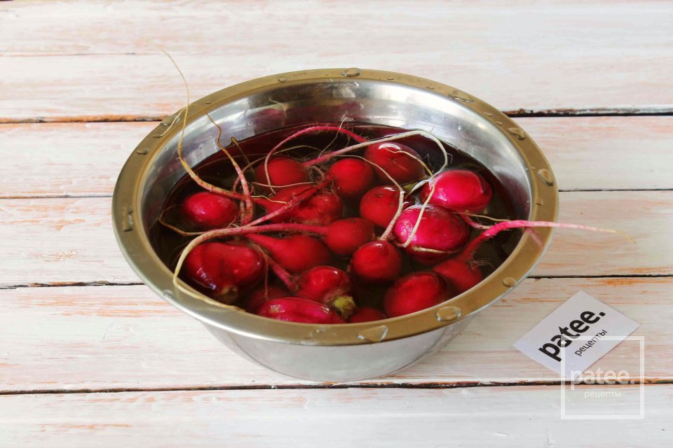 Острая закуска: маринованный редис - Шаг 2