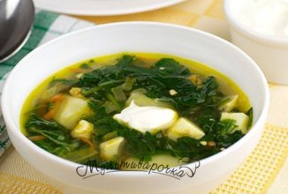 Зеленый борщ