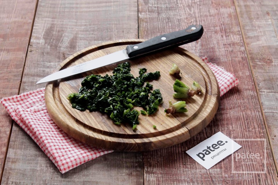 Пшеничный хлеб со шпинатом - Шаг 2