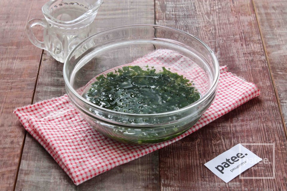 Пшеничный хлеб со шпинатом - Шаг 3