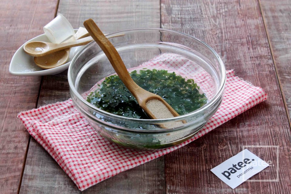 Пшеничный хлеб со шпинатом - Шаг 6