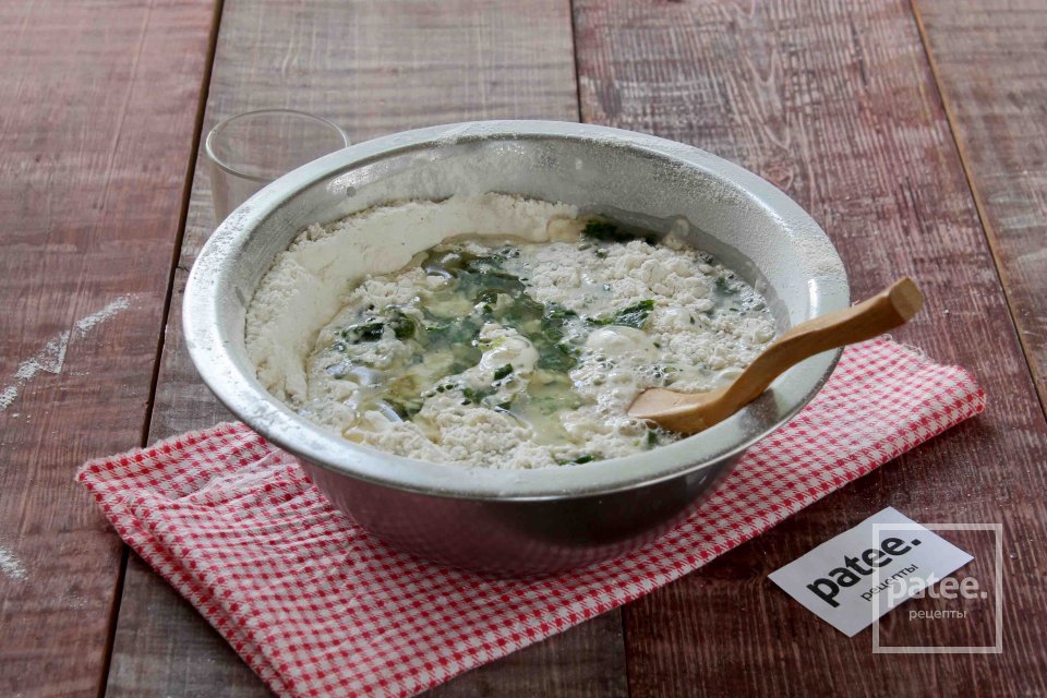 Пшеничный хлеб со шпинатом - Шаг 9