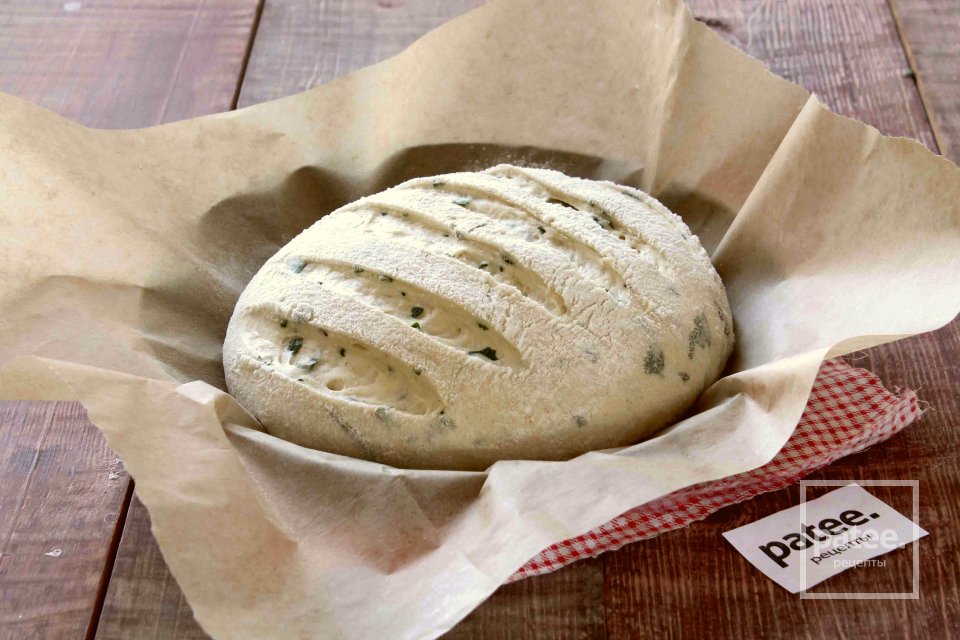 Пшеничный хлеб со шпинатом - Шаг 14