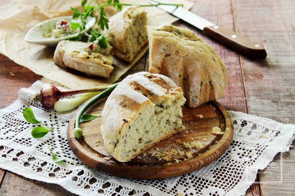 Пшеничный хлеб со шпинатом - Шаг 16