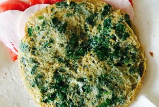 ПП Омлет со шпинатом