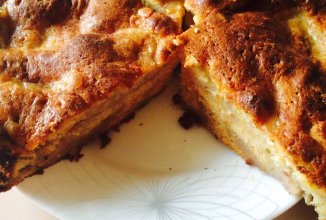 Пирог с бананом.