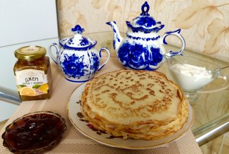 Блинчики на кефире