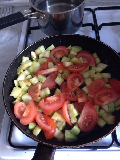 Паста с кабачками - Шаг 2