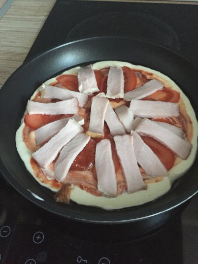 Быстрая пицца на сковороде - Шаг 5