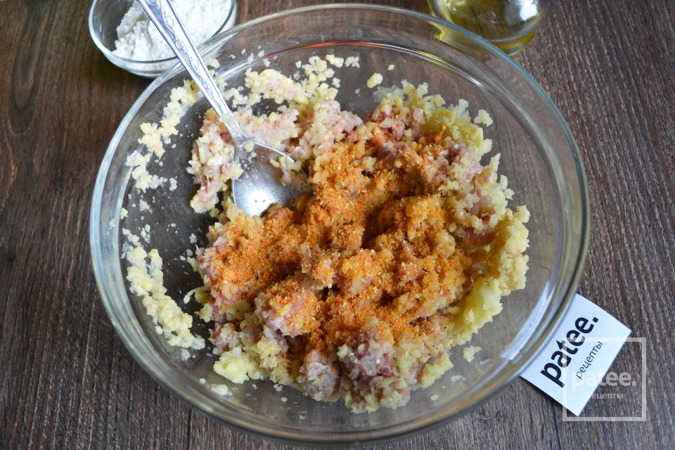 Хашбраун - картофельные котлеты с мясом - Шаг 7