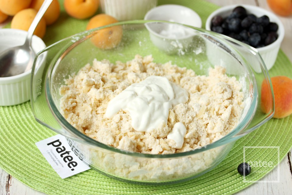 Галета с абрикосами и голубикой - Шаг 5