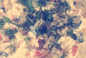 Салат "Арбуз"