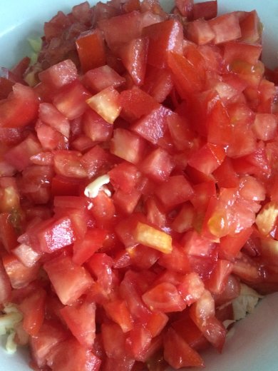 Салат "Арбуз" - Шаг 4