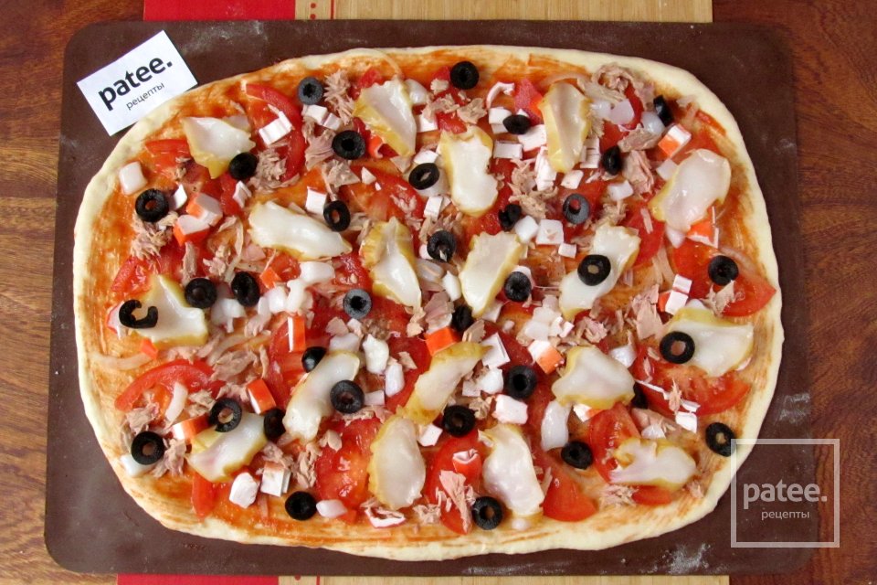 Пицца Морская - Шаг 12