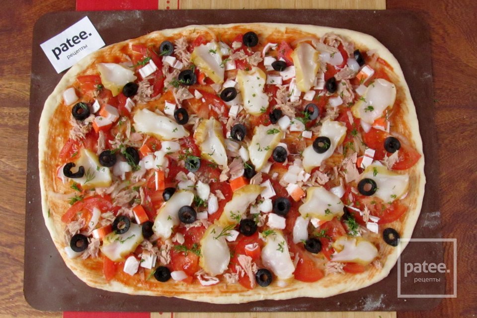 Пицца Морская - Шаг 13