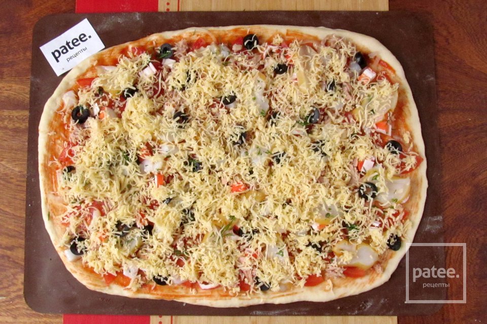 Пицца Морская - Шаг 14