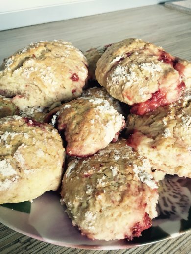 Английские сконы с клубникой - Шаг 1