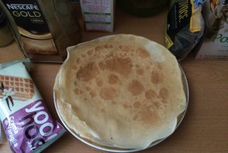 Овсяные блинчики в бутылке