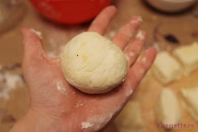 Jahodové knedlíky z tvarohového těsta/ Клубничные кнедлики из творожного теста - приготовление