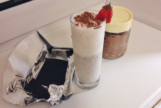 Шоколадно-банановый коктейль🍫