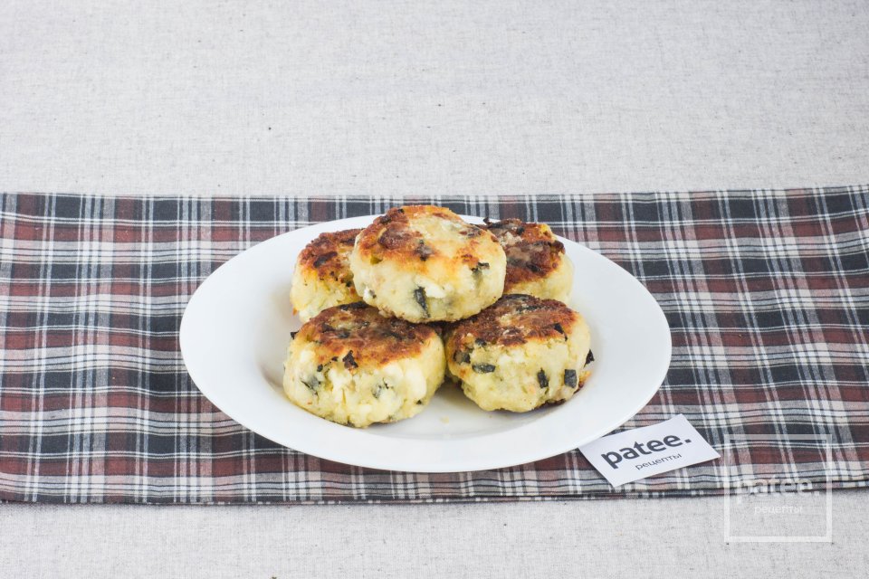 Котлеты картофельные с нори - Шаг 11