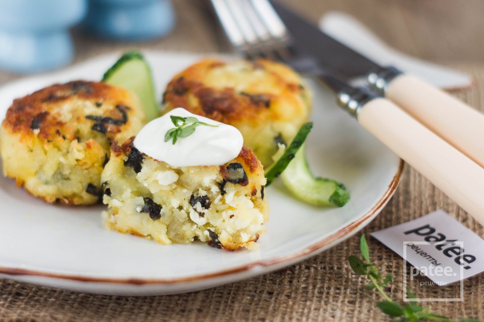 Котлеты картофельные с нори - Шаг 12