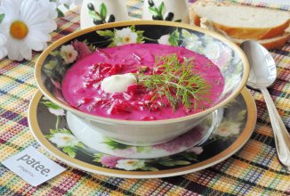 Холодный свекольник по-белорусски