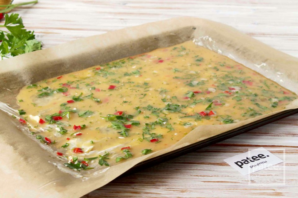 Острый рулет из омлета - Шаг 7