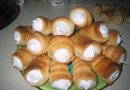 Трубочки с белковым кремом