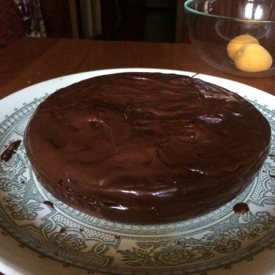 Шоколадный пришоколадный тортик в мультиварке. - Шаг 2