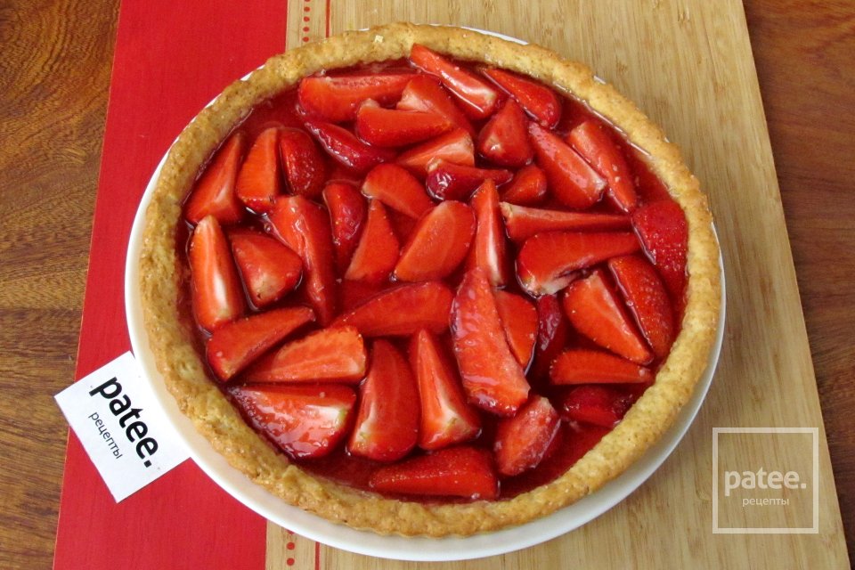 Тарт с клубникой в желе - Шаг 19