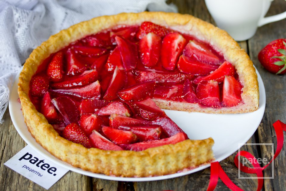 Тарт с клубникой в желе - Шаг 20