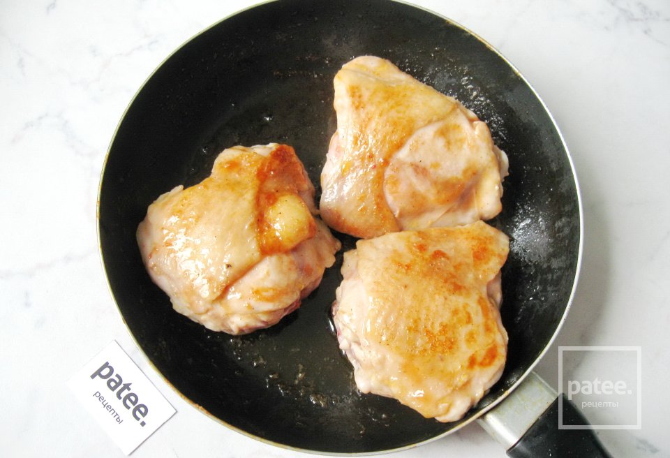 Куриные бедра запеченные в сливках - Шаг 10