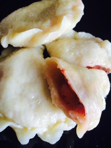 Вареники с клубникой 🍓🍓🍓 - Шаг 1