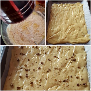 Нежный рулет со сметанным кремом и абрикосами - Шаг 1