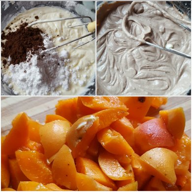 Нежный рулет со сметанным кремом и абрикосами - Шаг 2