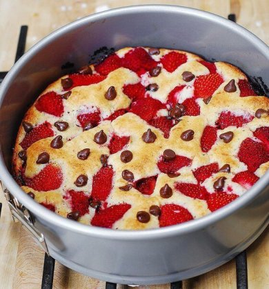 Клубнично-шоколадный пирог - Шаг 8