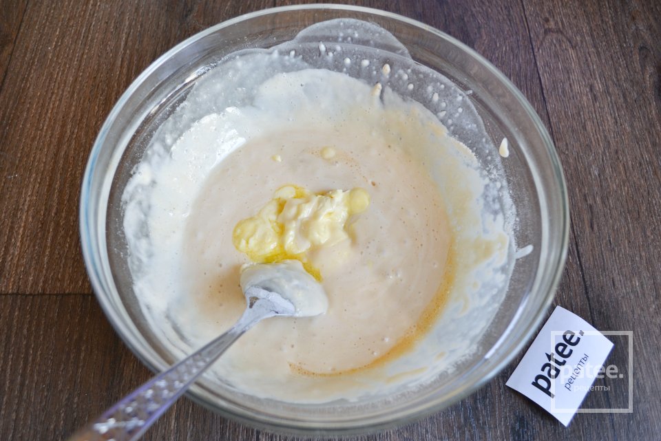 Плюшки с вишней и штрейзелем - Шаг 15