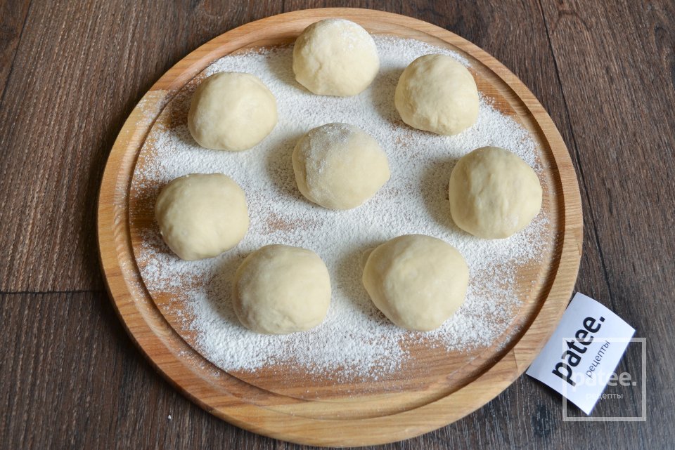 Плюшки с вишней и штрейзелем - Шаг 18