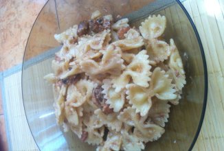 Морепродукты со сливочным соусом к макаронам