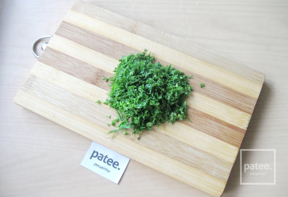 Окрошка  на газированной воде с майонезом - Шаг 7