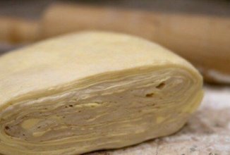 Тесто слоёное быстрого приготовления